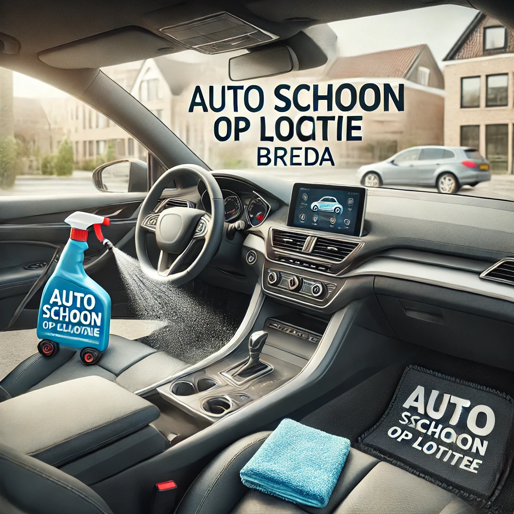 Interieur Reiniging Auto op Locatie in Breda